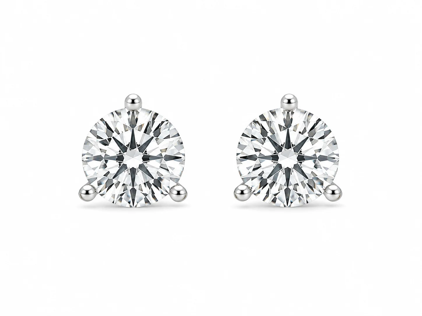Diamond Stud Earrings
